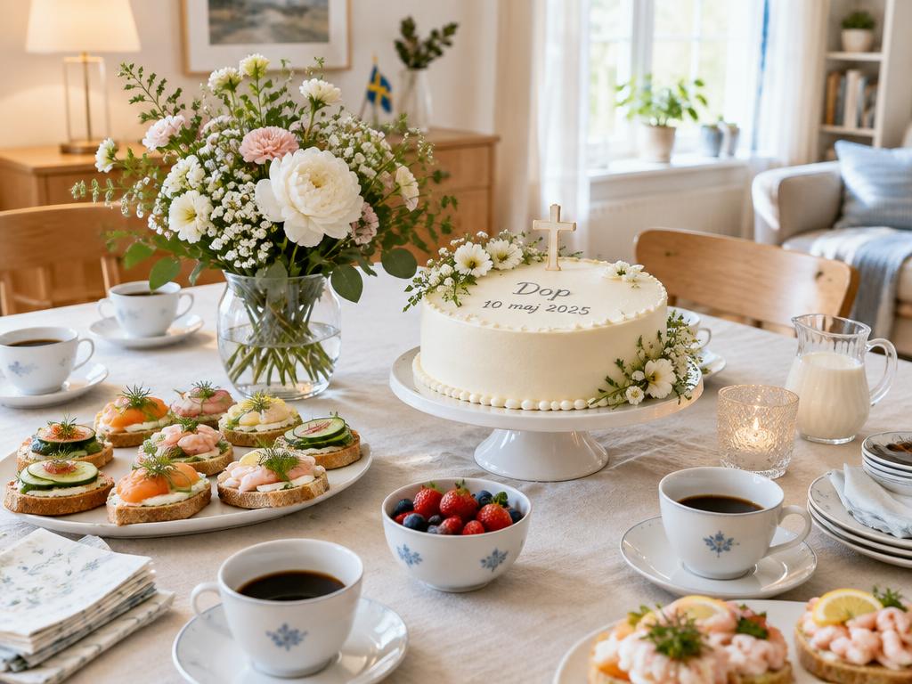 Catering til dåp