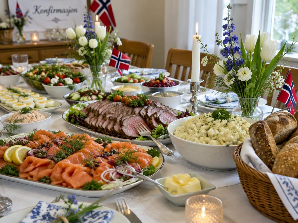 Catering til konfirmasjon